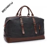 Travel Custom Heavy Classic Luggage Unisex Luxury weekender duffle Bag for Men canvas duffel bag
