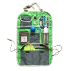 Green Car Accessories Holder Backseat Kick Mat Car Toys Organizer For Kids