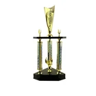 Wholesale Custom Metal Trophy Cups Gold Sport Trophy Metal For Competition