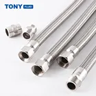 High Pressure Stainless Steel Wire Braided Flexible Metal Hose Heat Resistant Steam Hose