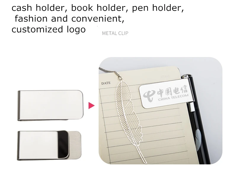 thermos metal pen notepad bookmark supply business gifting set