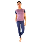2019 new short-sleeved yoga clothes ladies quick-drying sports yoga tops