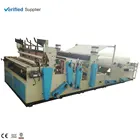 Hygiene Paper Roll Toilet Tissue Convert Reeling Machine