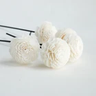 Stick Black Diffuser Sticks 4mm Giant Flower Fragrance Oil Black Natural Reed Diffuser Stick