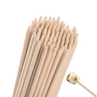china supplier stocked wooden bbq sticks