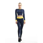 LianshangKu Label Summer Solid Color Yoga Set Slimming Sportswear