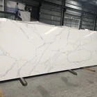 Artificial marble white black natural quartz kitchen worktops countertop table counter tops stone
