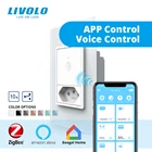 Livolo Smart Home Wall Touch Switch 1 gang 2 way Brazil zigbee App/Google/Alexa/Voice control light switch