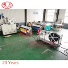 PP HDPE PVC Single Wall Corrugated Pipe Making Machine