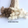 [Rheas hoho dreads] 0.2cm thin micro locs human hair extensions dreadlocs braiding hair