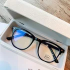 Retro Round Anti Blue Light Blocker Transparent Glasses Men Women Myopia Eyeglasses Frame tide art TR90 Transparent Glasses