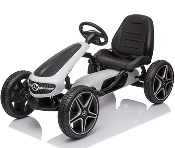 2020 New Mercedes Benz Licensed Kids Pedal Go Kart Cheap Go Karts