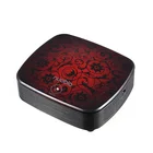 Nobico Fashion Texture Skin Vehicle Air Purifier Mini Air Purifier Ionizer For Car USB