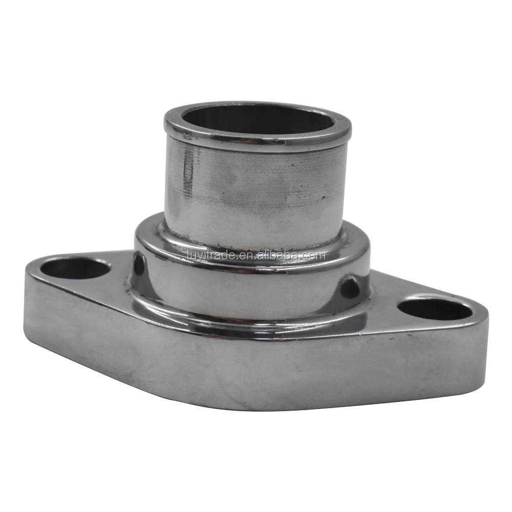 Thermostat Gasket Bolts Chrome Water Neck Housing For Chrysler Dodge Plymouth 7286