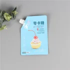 Spout Standard Carton Packing Custom Printing Liquid Packs Plastic Stand Up Spout Pouch With Nozzle