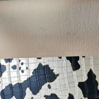 Synthetic Pvc Leather Pvc Shiny Synthetic Vinyl PVC Leather Fabric Crocodile Faux Leather For Shoes Bags