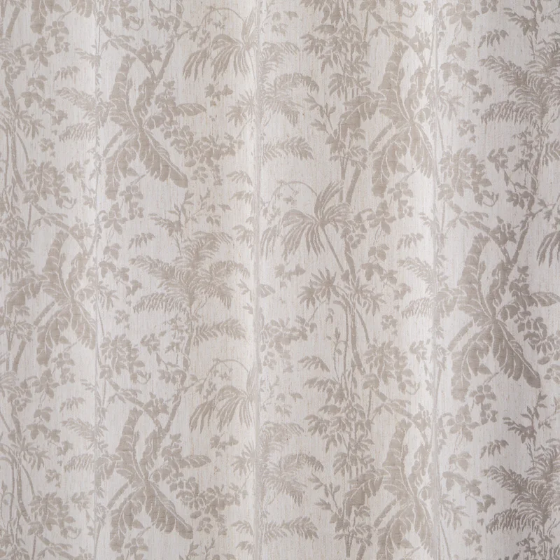 2020 newest design 100%cotton curtain for living room