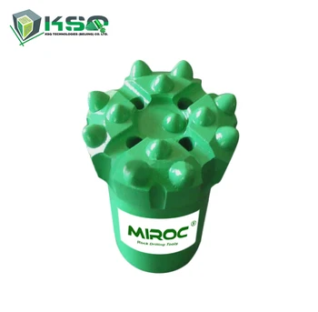 Normal Skirt and Drop Center T45 Thread Button Bit for Mining