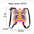 eco friendly Best Fashion Design Summer pressure butterfly backpack Water Gun Toy For Children