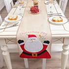 Home Party High Quality Christmas Home Party Table Decoration Mat Table Runner Can Be Customized