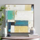 Geometry modern abstract canvas hand paintings colorful wall art oil paintings as a gift living room for sale