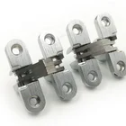 Hot sale zinc alloy heavy duty cross concealed door hinge for wood door