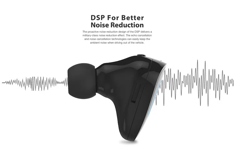 Ipx5 Waterproof Bluetooth Earbud, Single Mini Wireless Earphone With Car Headset And Mic For Iphone Android Smart Phones - ANKUX.COM