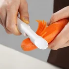 Multifunction swivel small vegetable garlic fruit peeler machine for kitchen