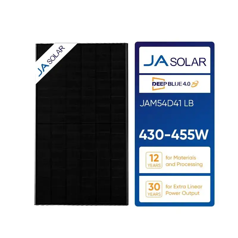 Ja Solar Jam D Lb W W W W Bifacial Double Glass Half Cut