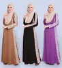 Women Maxi Dress Long Sleeve Vintage Dress Muslim Clothing Dress Floor Length With Free Shipping