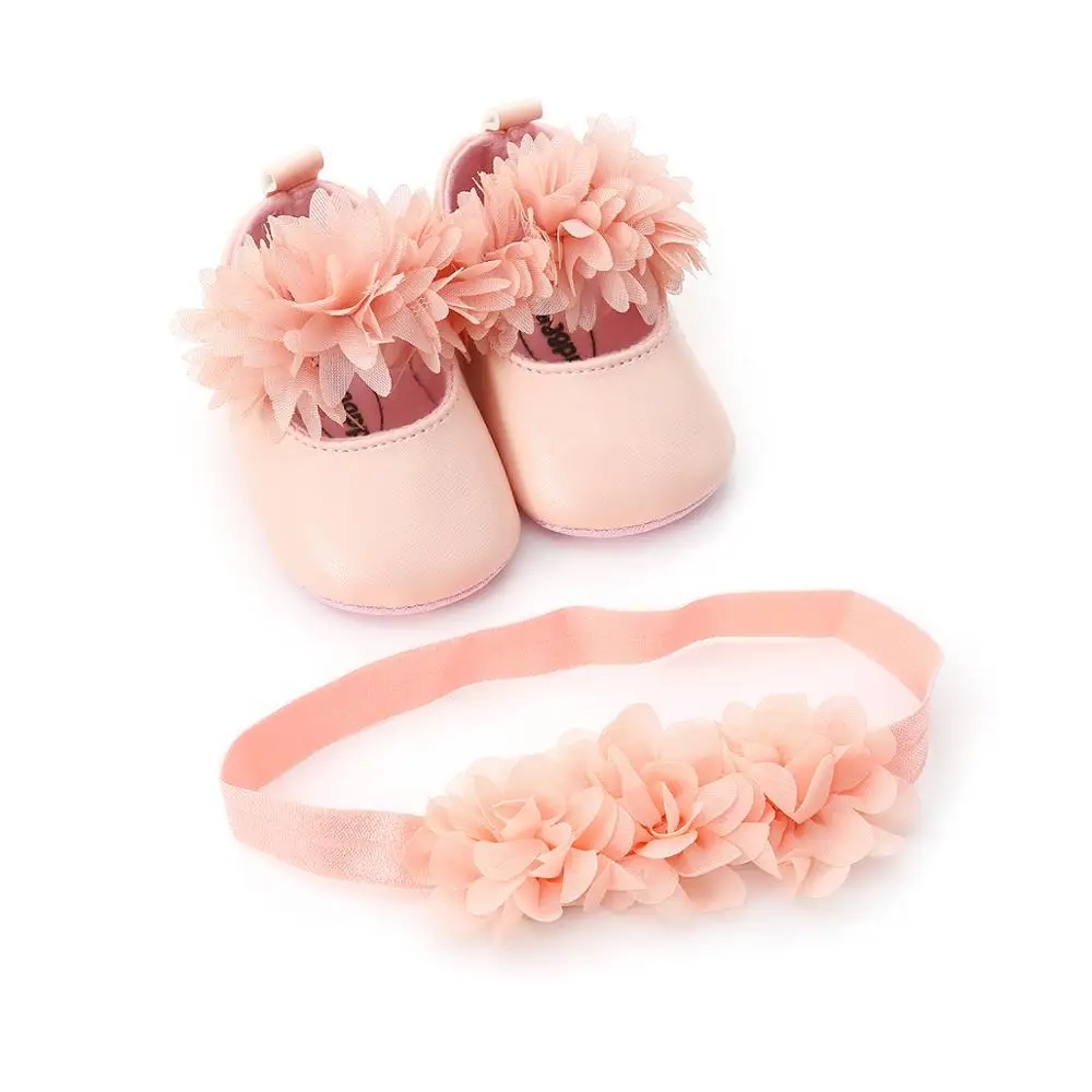 Fashion Beautiful Flower Spring&autumn Soft Sole Toddler Princess Baby Girl Shoes supplier