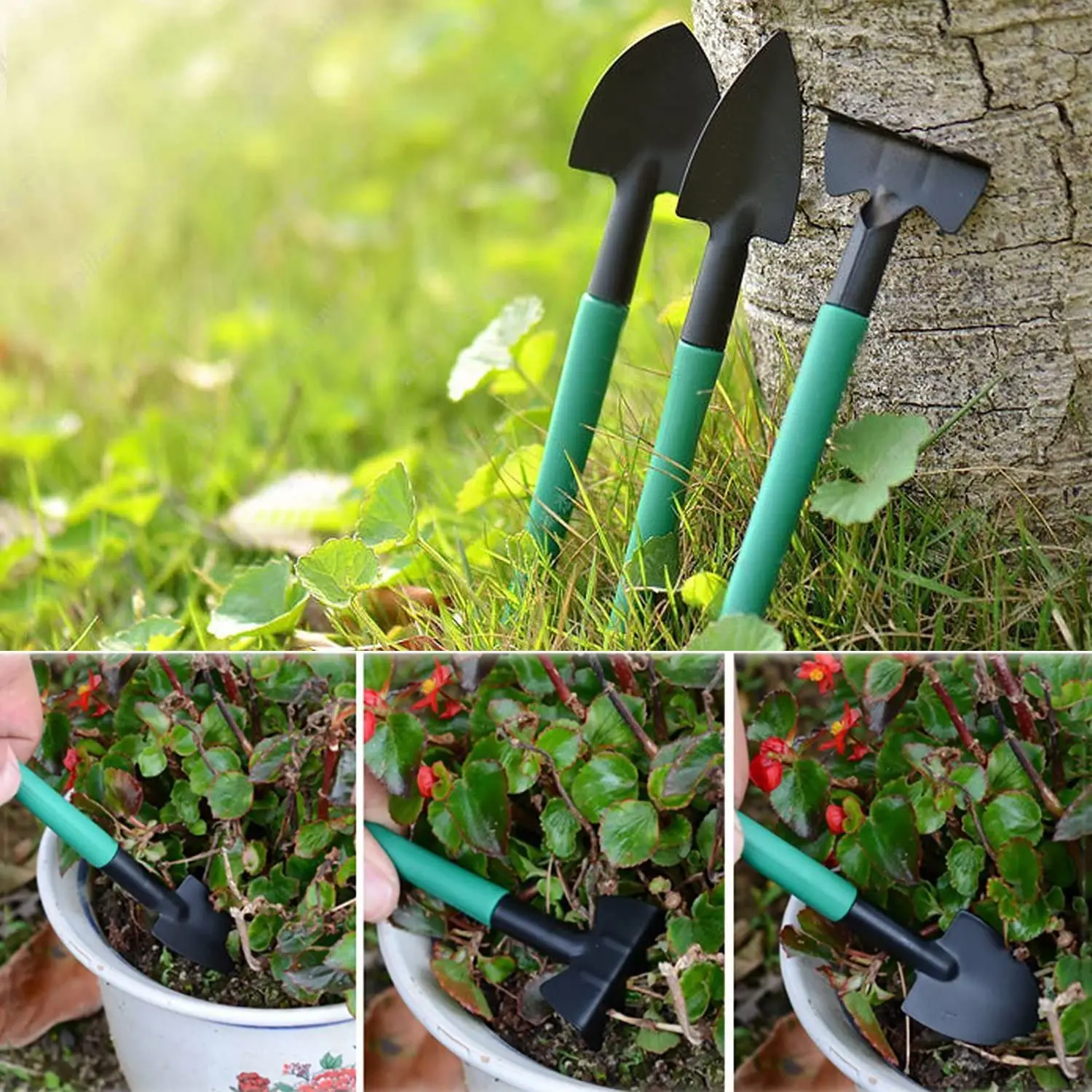 Gardening Tool Set 10 Pieces Garden Hand Tools Gifts For Gardener