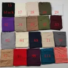 Ninja with chin cover plain hijab cap Women Jersey Full Cover Solid Color Cotton under hijab inner cap