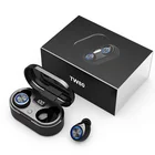 Amazon Hot-sale TW80 Bluetooth Headset 5.0 LED Digital Display Earphone In-Ear Wireless Earbuds TWS