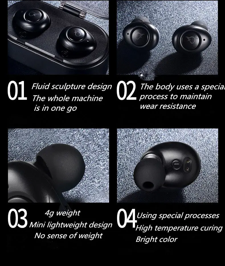 Trending 2019 Wholesale Best Ture Tws Wireless Earbuds Bluetooth Headset Headphone - ANKUX.COM
