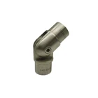 stainless steel adjustable handrail elbow bend glass angle brackets