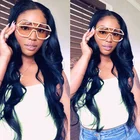 2020 sunglasses Unique Diamond crystal Designer fashion Hot sale UV400 chain Sunglasses 2019