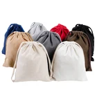 Mesh Cotton Custom Promotional Sports Gym Clear Canvas Ployster Drawstring Bag With Logo