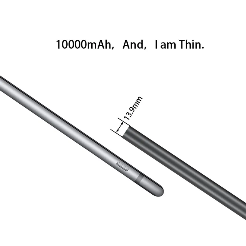 2020 Trend New QC3.0 18W 2.1A PD Type-C Power Bank Portable Thin 10000mah 1 to 3 Fast Charging For iPhone For MacBook - ANKUX.COM