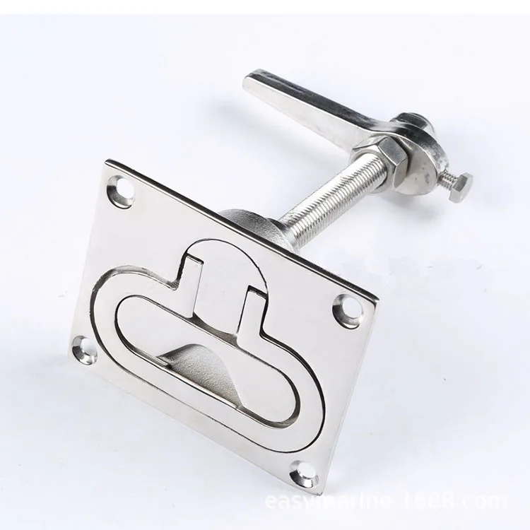 Marine Boat Latch Cam Latch Locking Stainless Steel 2 Flush Pull Hatch