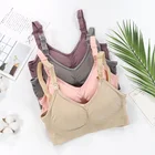 Bra Comfortable Breathable Upper Opening Buckle Seamless Maternity Nursing Bra