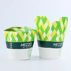 Disposable Food Packing Paper Noodle Box Biodegradable Pasta Box