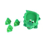 Baby Children Swimming Bath Water Toys water Bath Toy safe material Vinyl crocodile bath toy set