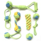 Promotional customized design life size barbell flower dog toy