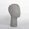 linen wrapped female mannequin head custom mannequin head for display