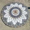 cheap slate mosaic floor medallion from china