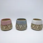 Ceramic Flower Unique American Style Small Ceramic Flower Pots Planters