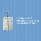 Door Hinge Door Hinges 4 Inch 304 Stainless Steel Door Hinge Radius Butt Hinge DS FP PSS Ball Bearing No Oil Leaking