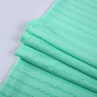 2019 fashion design jacquard stocklot knit polyester forming jersey fabric single