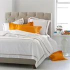 Factory price cotton cheap hotel bedding set/ hotel bed sheet/ hotel bed linen